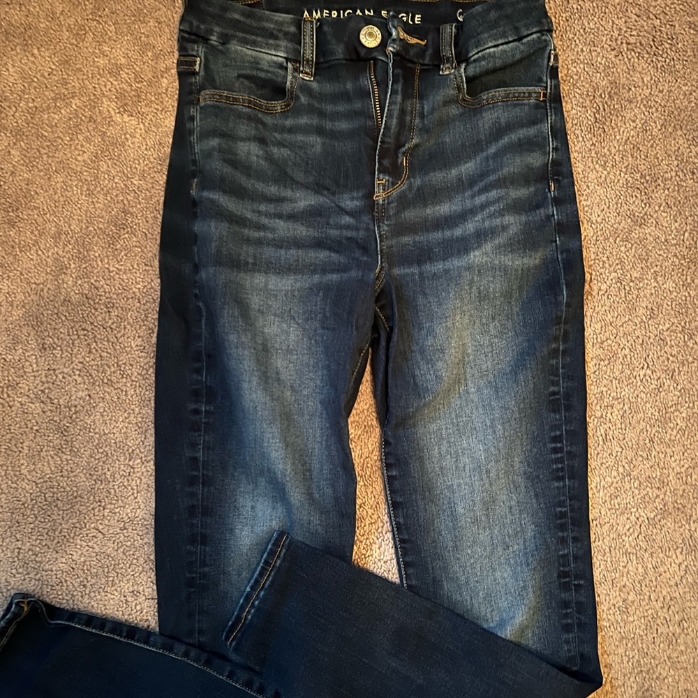 American Eagle Curvy Hi rise jegging